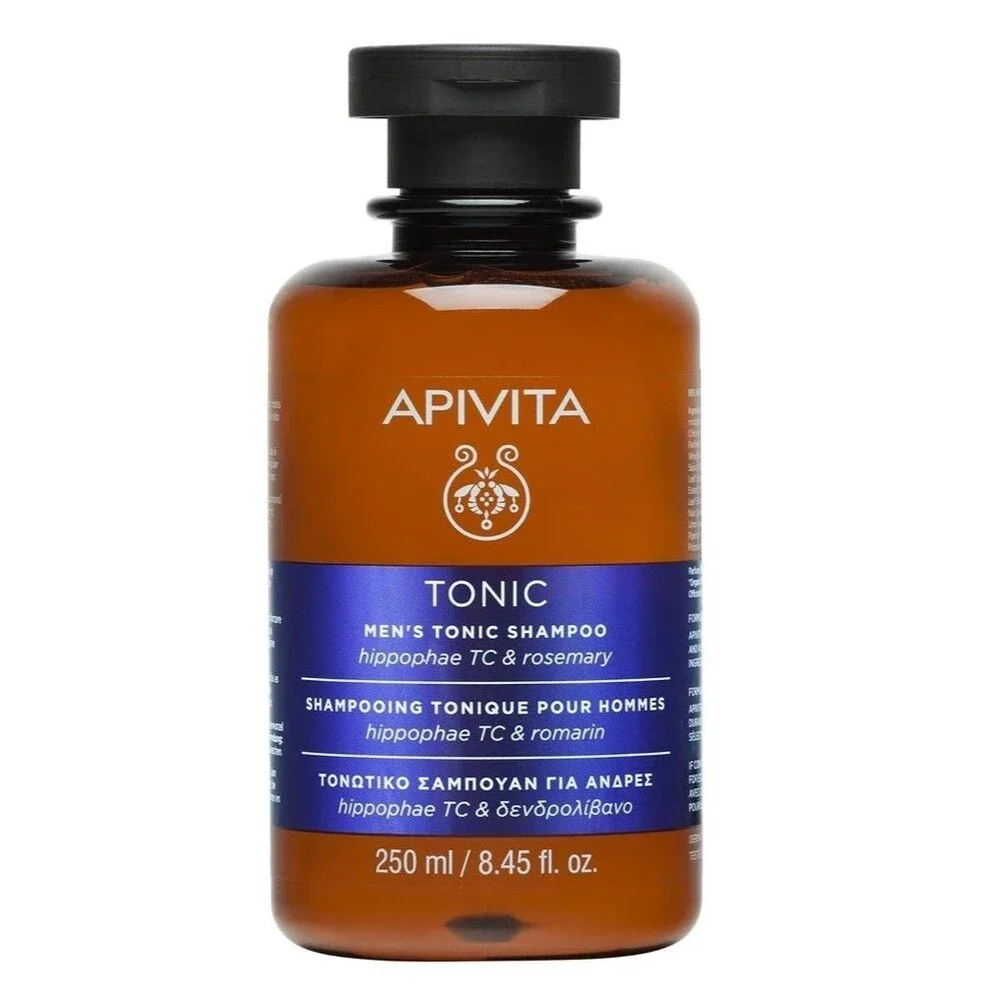 APIVITA Men's Tonic Shampoo Thinning Hair Loss Rosemary 8.45 oz 2 Pack NEW